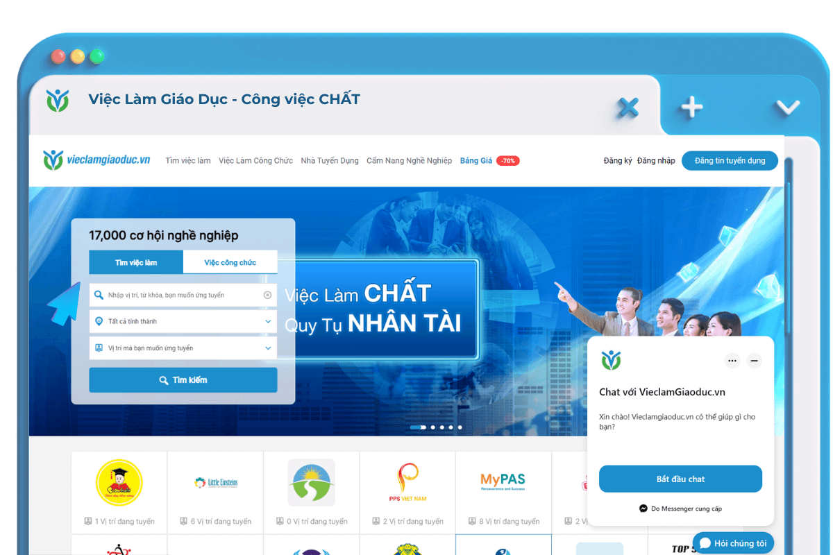 tìm kiếm việc làm phù hợp