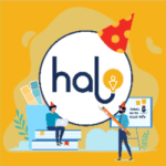 Trung Tâm Anh Ngữ Halo Logo